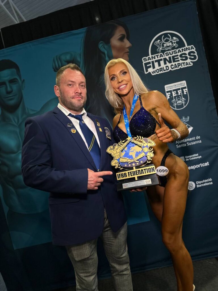 НАТАЛІЯ САЧКО – ЧЕМПІОНКА ЄВРОПИ У БІКІНІ СЕРЕД МАЙСТРІВ!