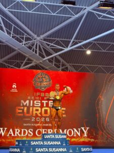 АНДРІЙ БОГДАНЬОК – НАЙКРАЩИЙ У ПОЗУВАННІ НА «2026 IFBB PRO MR. EUROPE»!