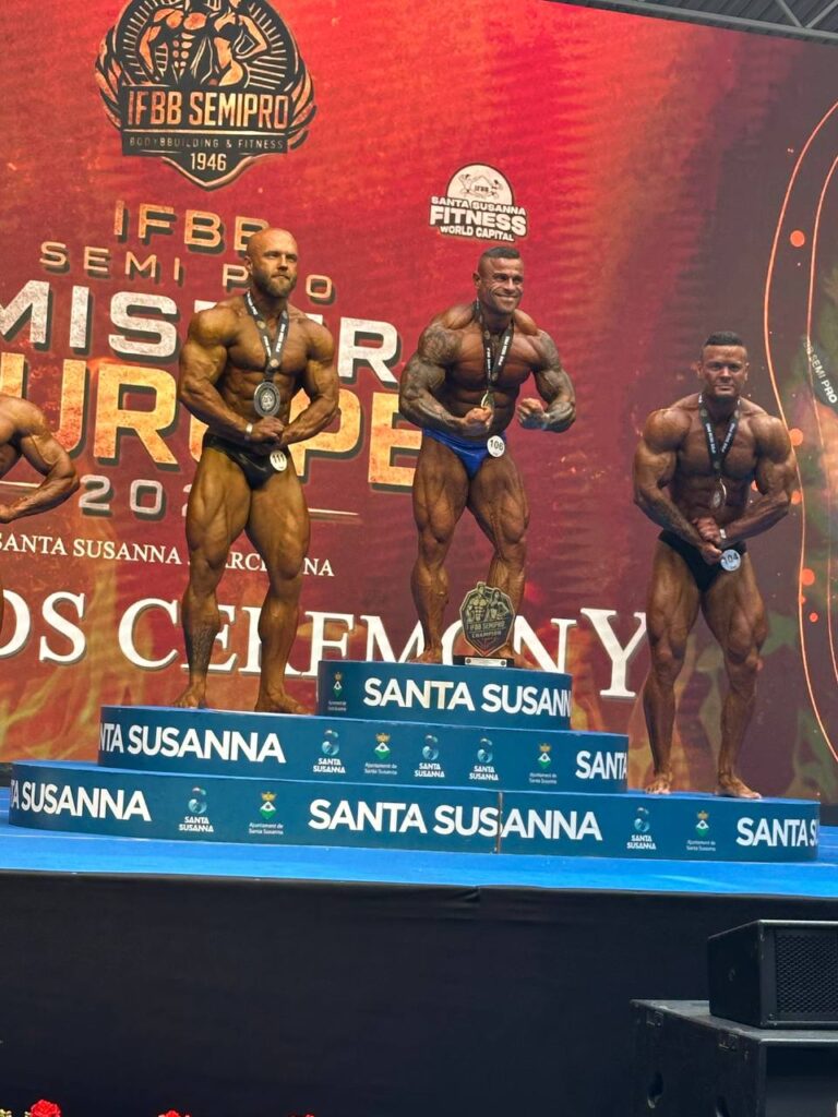 ОЛЕКСАНДР СІРЕНКО – СРІБНИЙ ПРИЗЕР «2026 IFBB PRO MR. EUROPE» У БОДІБІЛДИНГУ ДО 85 КГ!
