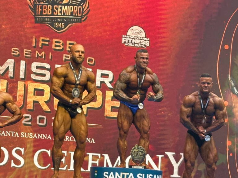 ОЛЕКСАНДР СІРЕНКО – СРІБНИЙ ПРИЗЕР «2026 IFBB PRO MR. EUROPE» У БОДІБІЛДИНГУ ДО 85 КГ!