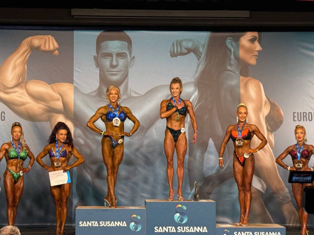 ІРИНА СОЛТИНЧУК – СРІБНА ПРИЗЕРКА ЧЕМПІОНАТУ ЄВРОПИ У БОДІФІТНЕСІ СЕРЕД МАЙСТРІВ!