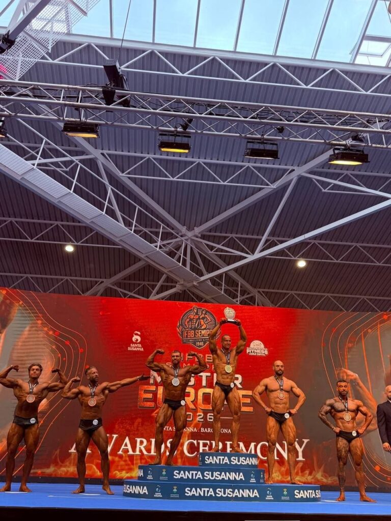 ОЛЕКСІЙ СРІБНИЙ – СРІБНИЙ ПРИЗЕР «2026 IFBB PRO MR. EUROPE» У МЕНС КЛАСИК ФІЗИК +180 СМ! АРТЕМ КРУГЛЯК У ТОП-6!