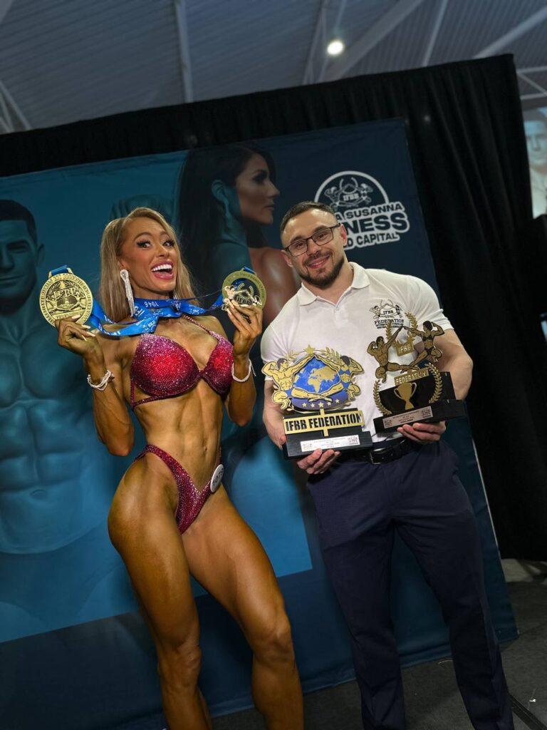КРИСТИНА ТОКАРЄВА – АБСОЛЮТНА ЧЕМПІОНКА ЄВРОПИ У БІКІНІ СЕРЕД МАЙСТРІВ!