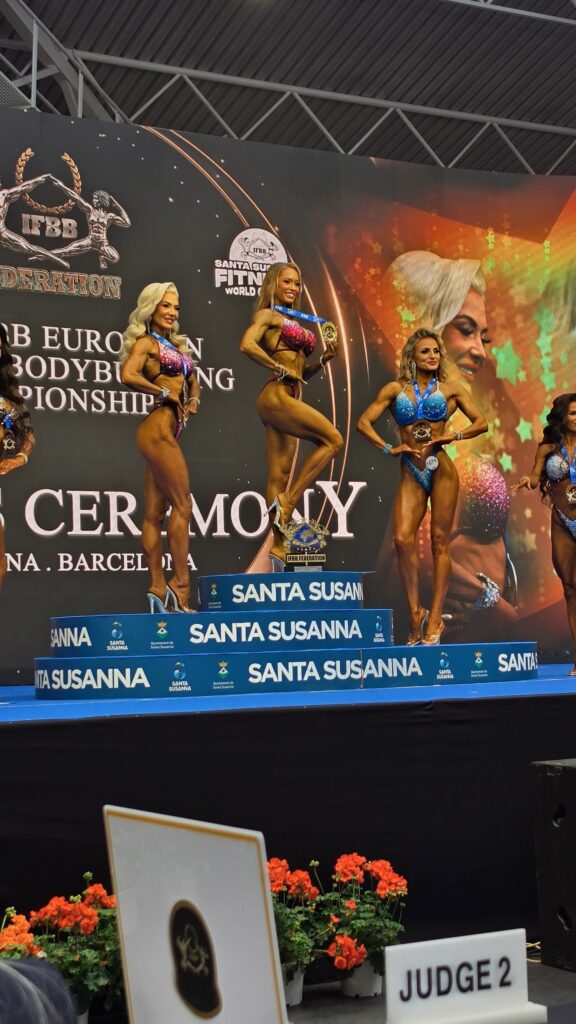 КРИСТИНА ТОКАРЄВА – ЧЕМПІОНКА ЄВРОПИ У БІКІНІ СЕРЕД МАЙСТРІВ!