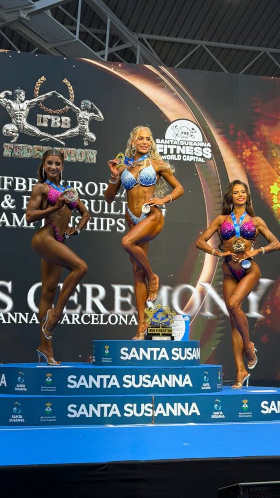 ДАРИНА ЦИГАНОВА – СРІБНА ПРИЗЕРКА ЧЕМПІОНАТУ ЄВРОПИ У БІКІНІ СЕРЕД ЮНІОРОК!