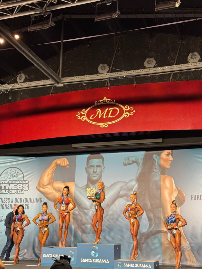 ТЕТЯНА ЗАХАРОВА ПОСІЛА ЧЕТВЕРТЕ МІСЦЕ НА ЧЕМПІОНАТІ ЄВРОПИ У БОДІФІТНЕСІ СЕРЕД ЖІНОК ДО 158 СМ