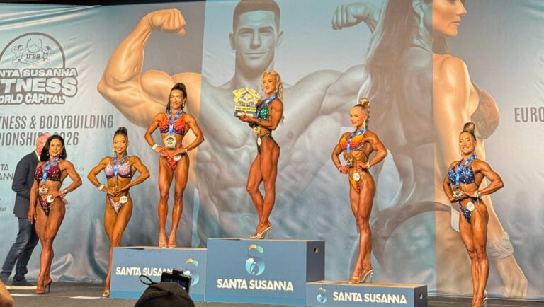 ТЕТЯНА ЗАХАРОВА ПОСІЛА ЧЕТВЕРТЕ МІСЦЕ НА ЧЕМПІОНАТІ ЄВРОПИ У БОДІФІТНЕСІ СЕРЕД ЖІНОК ДО 158 СМ