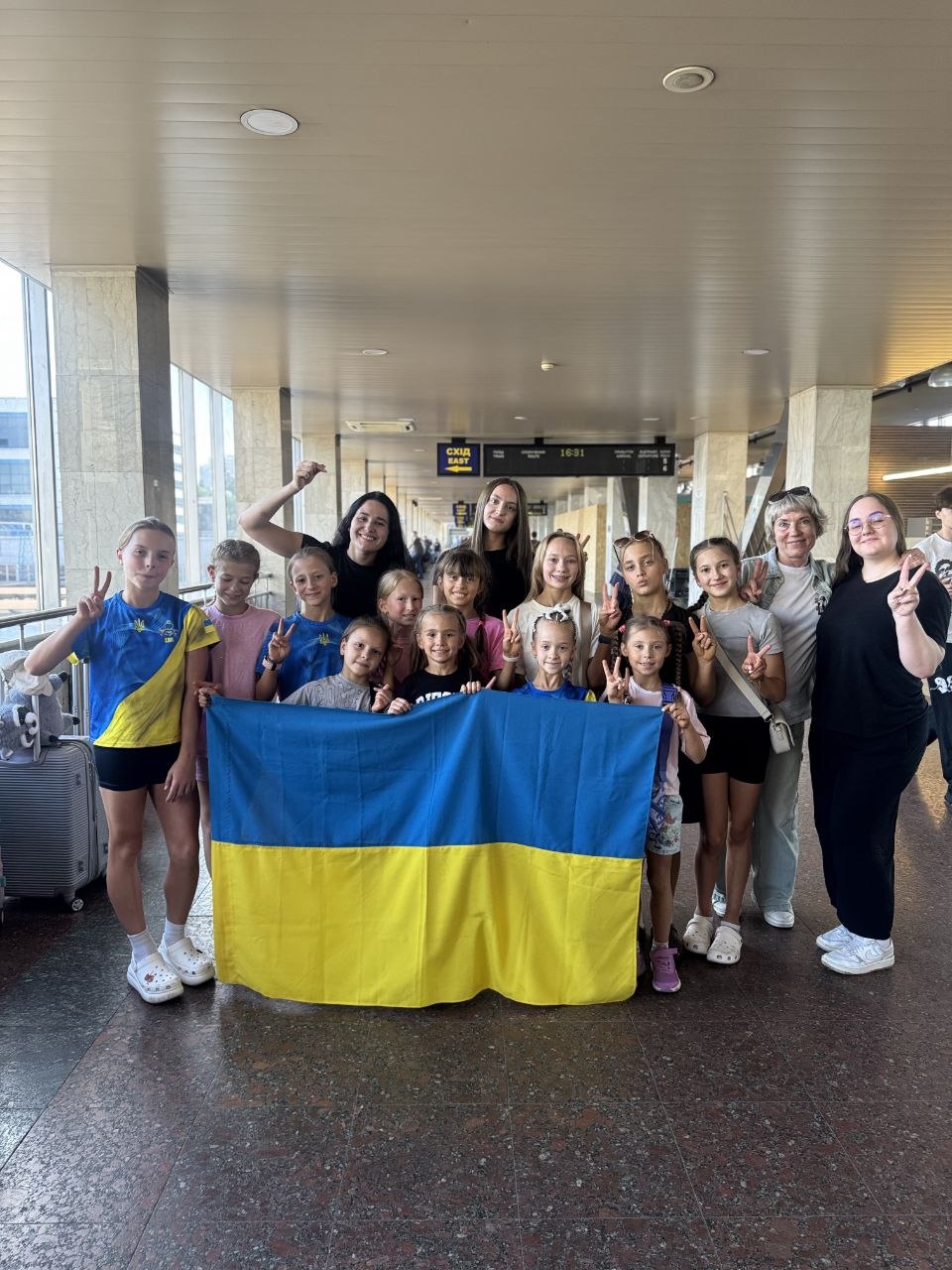 Збірна України з дитячо- юнацького фітнесу вирушила на Чемпіонат світу з фітнесу