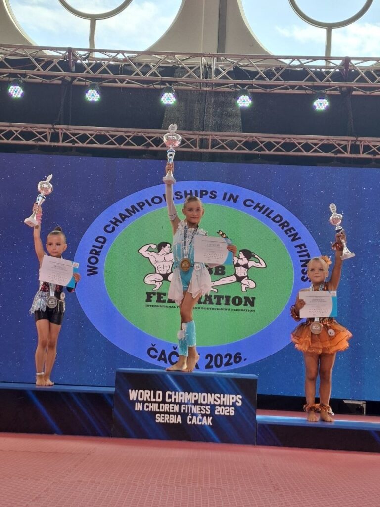 Результативний старт збірної України на Чемпіонаті світу з дитячо-юнацького фітнесу!