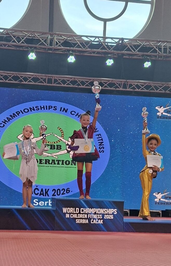 Результативний старт збірної України на Чемпіонаті світу з дитячо-юнацького фітнесу!