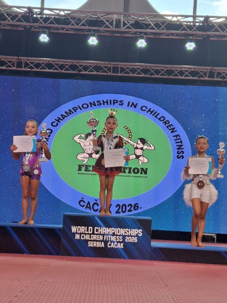 Результативний старт збірної України на Чемпіонаті світу з дитячо-юнацького фітнесу!