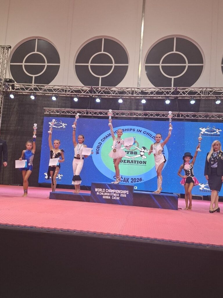 Результативний старт збірної України на Чемпіонаті світу з дитячо-юнацького фітнесу!