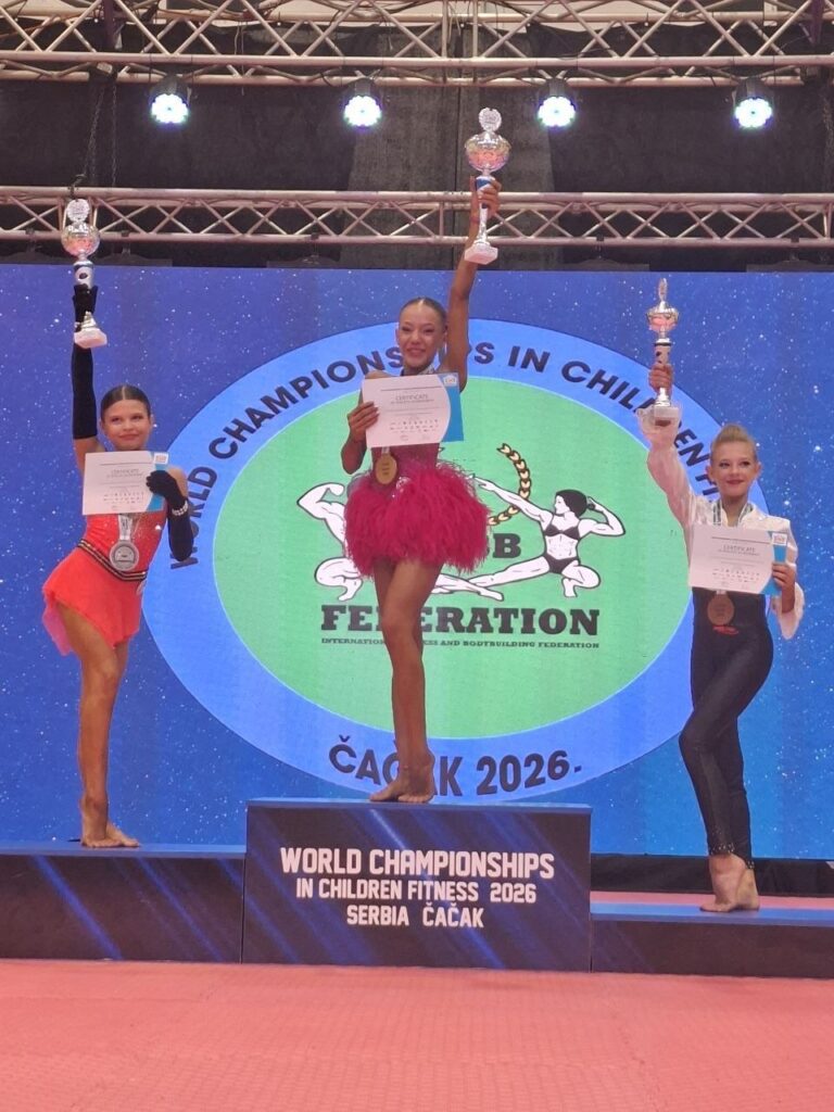 Результативний старт збірної України на Чемпіонаті світу з дитячо-юнацького фітнесу!