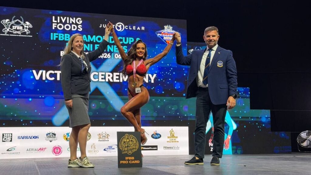 ЛІЛІЯ ВОЛОХ – АБСОЛЮТНА ПЕРЕМОЖНИЦЯ МІЖНАРОДНОГО ТУРНІРУ «2026 IFBB DIAMOND CUP BUDAPEST» У БІКІНІ!