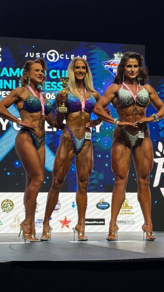 ОКСАНА БАКА – БРОНЗОВА ПРИЗЕРКА МІЖНАРОДНОГО ТУРНІРУ «2026 IFBB DIAMOND CUP BUDAPEST» У ВЕЛНЕСІ!