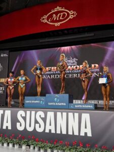 АНЖЕЛІКА МАТРУХАН — У ТОП-4 ЧЕМПІОНАТУ СВІТУ З БОДІФІТНЕСУ СЕРЕД ЮНІОРОК!