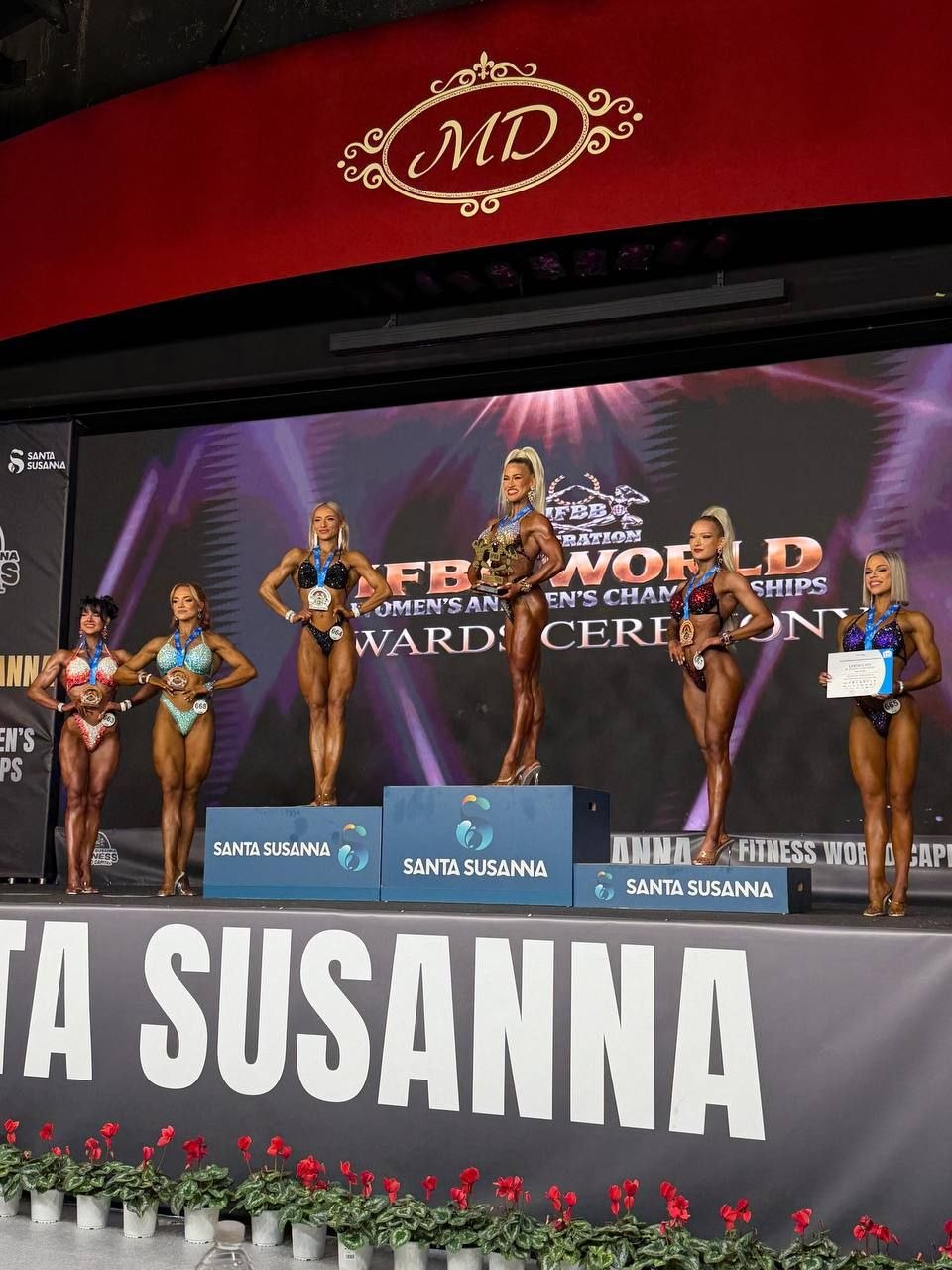 АНЖЕЛІКА МАТРУХАН — У ТОП-4 ЧЕМПІОНАТУ СВІТУ З БОДІФІТНЕСУ СЕРЕД ЮНІОРОК!