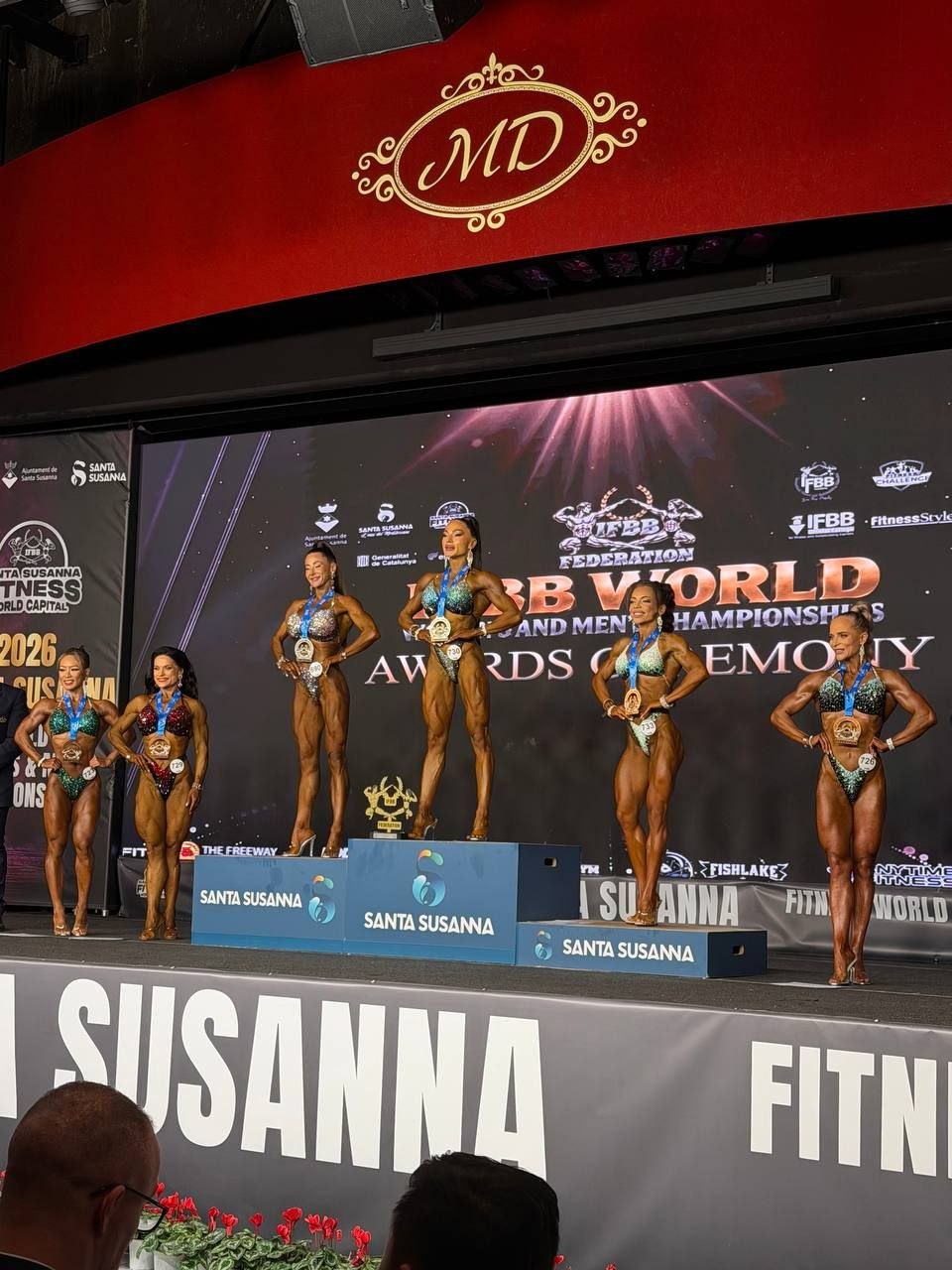 ТЕТЯНА ЗАХАРОВА — БРОНЗОВА ПРИЗЕРКА ЧЕМПІОНАТУ СВІТУ У БОДІФІТНЕСІ!
